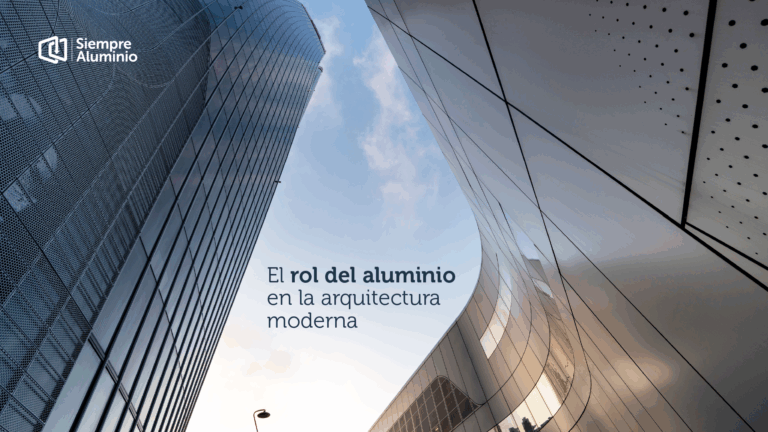 El rol del aluminio en la arquitectura moderna