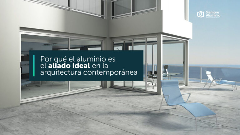 Por qué el aluminio es el aliado ideal en la arquitectura contemporánea